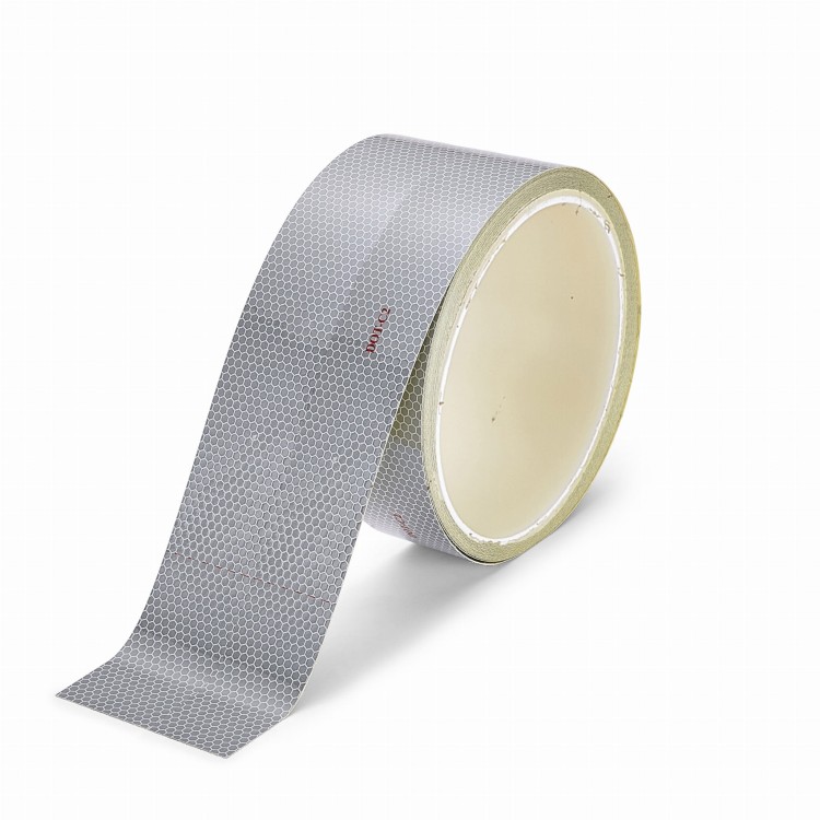 Taśma Odblaskowa DOT Tape Biała 50mm 5m