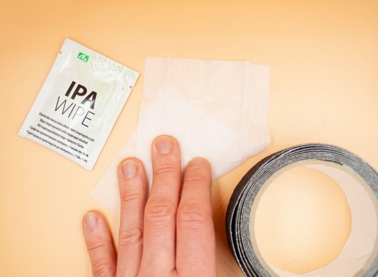 Chusteczki nasączone alkoholem izopropylowym