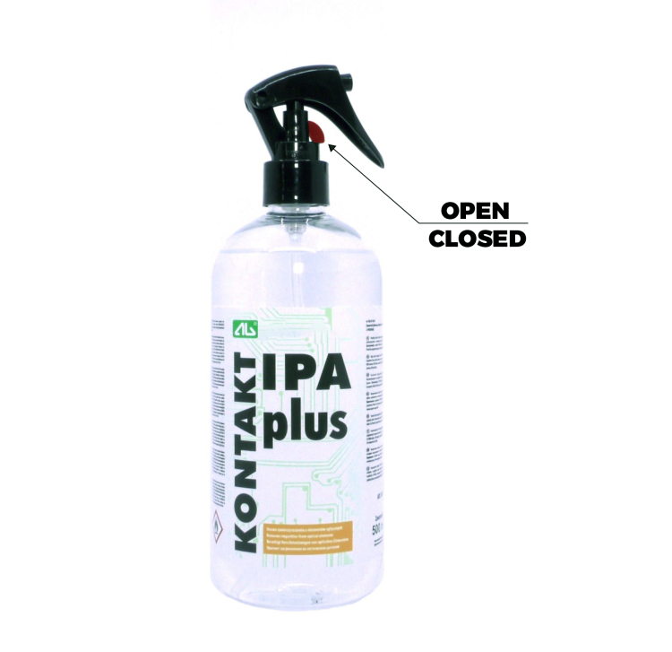 Odtłuszczanie przed przyklejeniem