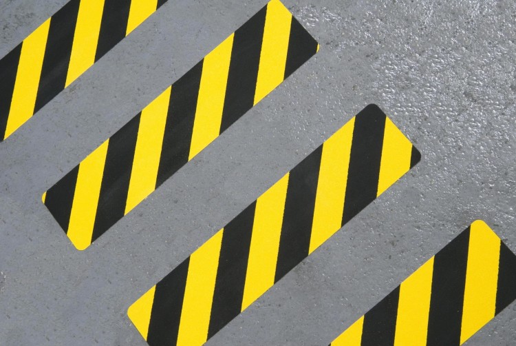 Antypoślizgowa Taśma Znakująca Żółto Czarna