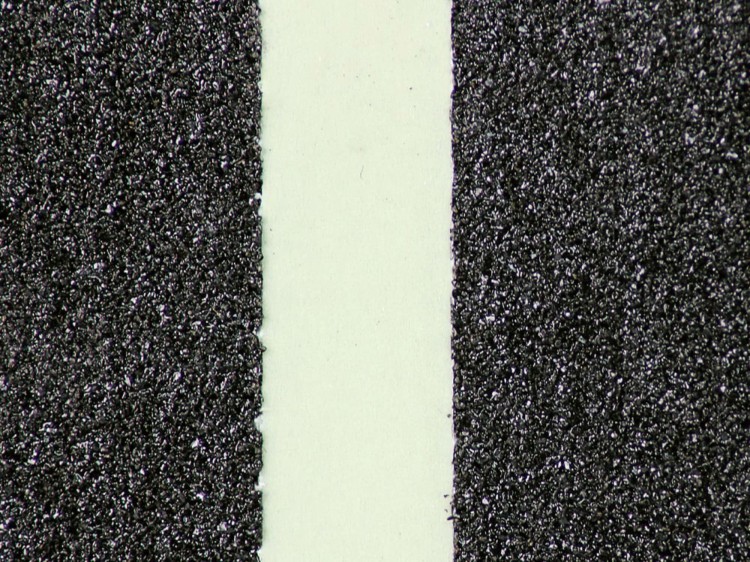 Taśma Odblaskowa Świecąca z paskiem - Antypoślizgowa