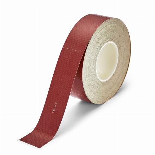 Taśma Odblaskowa DOT Tape Czerwona 25mm