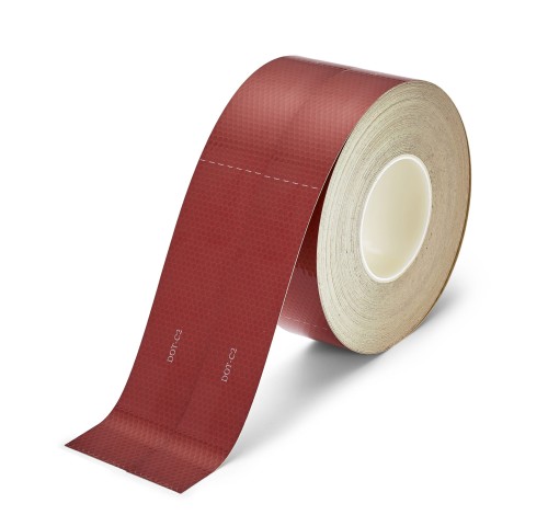 Taśma Odblaskowa DOT Tape Czerwona 50mm