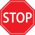 Znak Samoprzylepny STOP 430mm