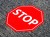 Znak Samoprzylepny Stop