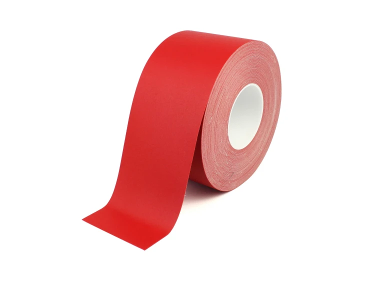 Taśma do Oznaczania Posadzek 100mm Czerwona Heskins Perma Lean