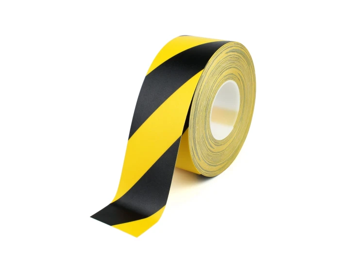 Taśma Ostrzegawcza do Oznaczania Magazynów 50mm Żółto Czarna