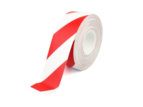 Taśma Ostrzegawcza do Oznaczania Magazynów 50mm Czerwono Biała
